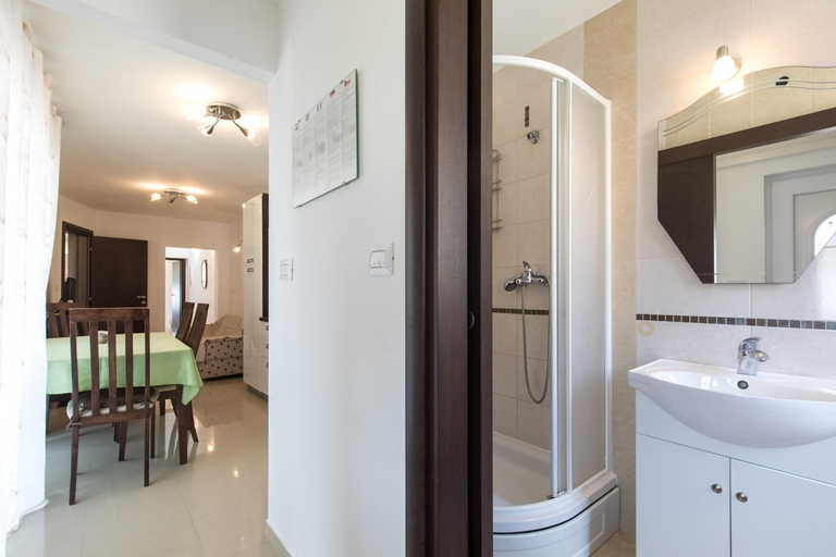 Bathroom 2, Apartments by the sea Baska, Krk - 19518, Baška