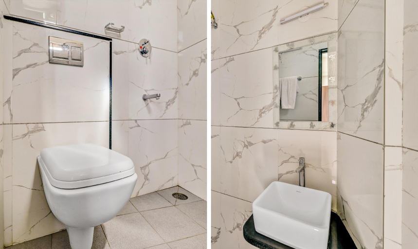 Bathroom 4, Treebo Punarnava Bypass Road, Chikmagalur