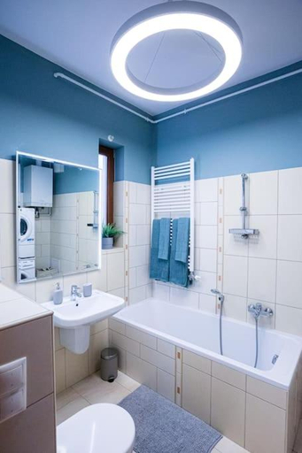 Bathroom 2, Urban Jungle Apartments, Budapesti