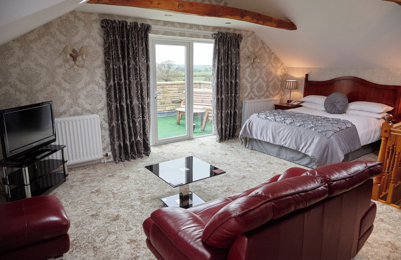 Bedroom 3, Hundith Hill Hotel, Cumbria