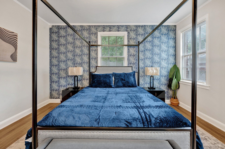 Bedroom 3, Southern Serenity + 3Br Stylish Memphis Oasis, Shelby