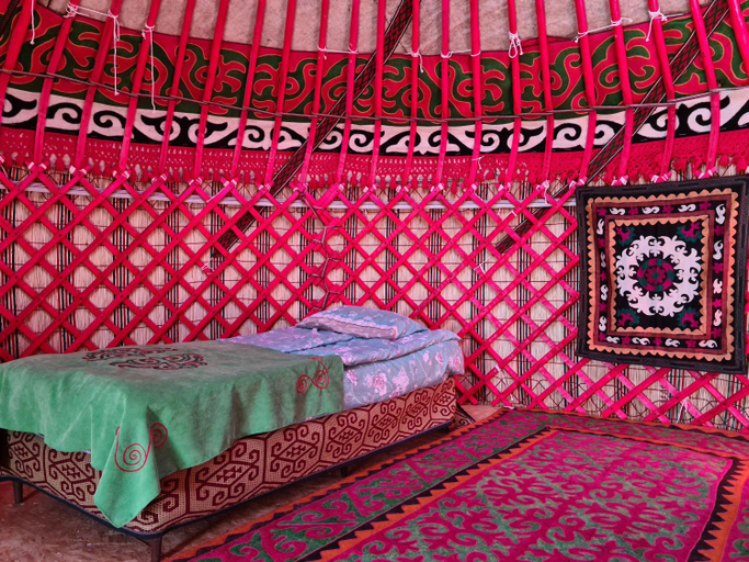 Bedroom 2, Feel Nomad Yurt Camp, Ysyk-Köl (lake)