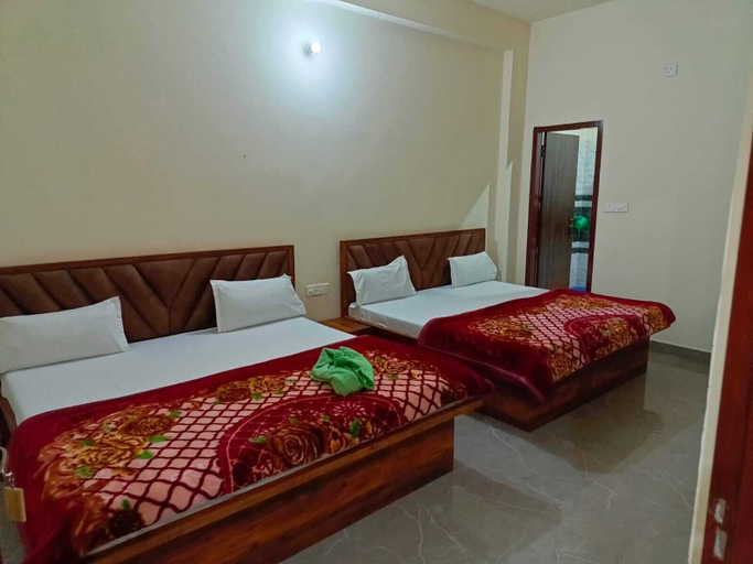 Bedroom 3, Shri Girraj Residency, Mathura