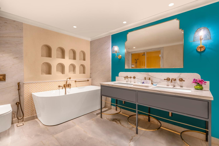 Bathroom 4, Aloha On The Ganges Rishikesh by Leisure Hotels , Garhwal