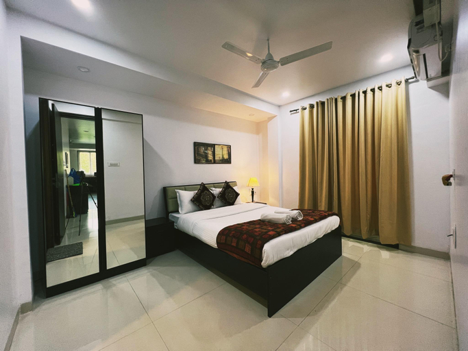 Bedroom 3, Luxurious Nirvana Apartment 2BHK, North Goa