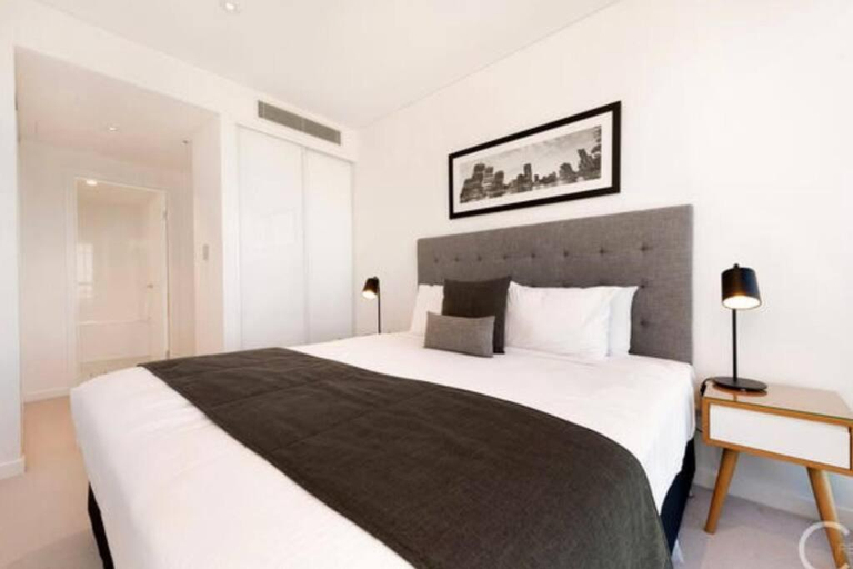 Bedroom 3, L19 Spacious Apt, Wi-Fi, Parking by Stylish Stays, Brisbane