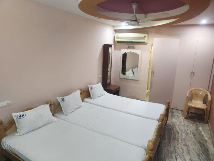 Bedroom 2, Le Grace Iyyer Bungalow, Madurai