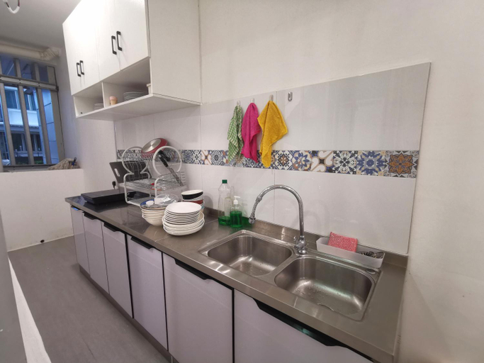 Kitchen, Kuching Metrocity Homestay-S01 Wincy, Kuching