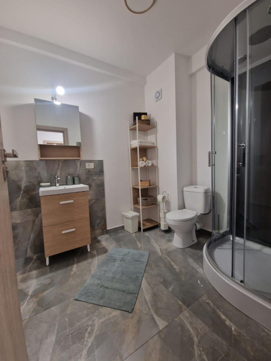Bathroom, Blooming Apartment, Baile Felix, Sanmartin