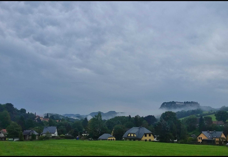 View from property 4, Ferienwohnung in Struppen, Sächsische Schweiz-Osterzgebirge