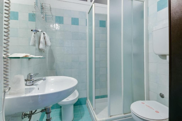 Bathroom 4, Hotel Villa Merope, Rimini