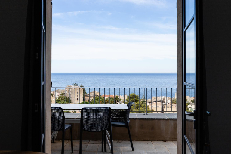 Balcony/terrace, Villa HUGO, Neuve, 8 pers, pisc chauffee,, Haute-Corse