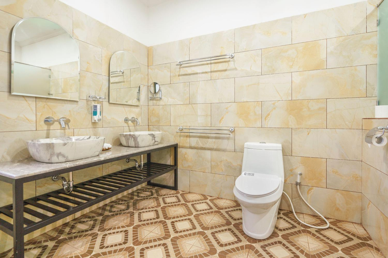 Bathroom 5, Lunar Dive Resort : Bamboo Villas, Karangasem