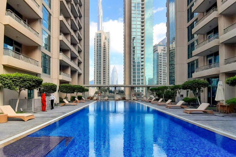 Sport & Beauty 2, Amazing Apartment overlooking Burj Khalifa!, Dubai