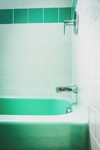 Bathroom 3, Blue Ridge Tourist Court, Watauga