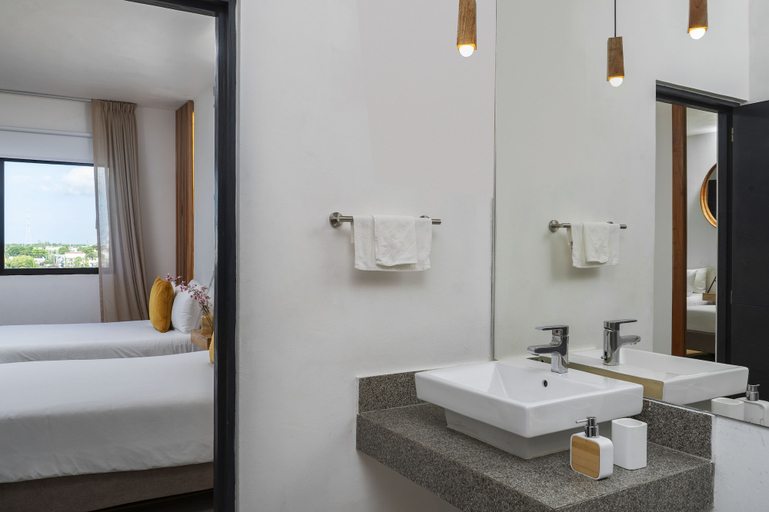 Bathroom 4, Balkón Boutique Hotel, Cozumel