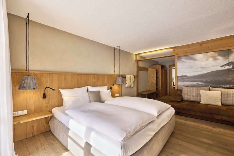 Bedroom 3, Hubertus Mountain Refugio Allgäu, Oberallgäu