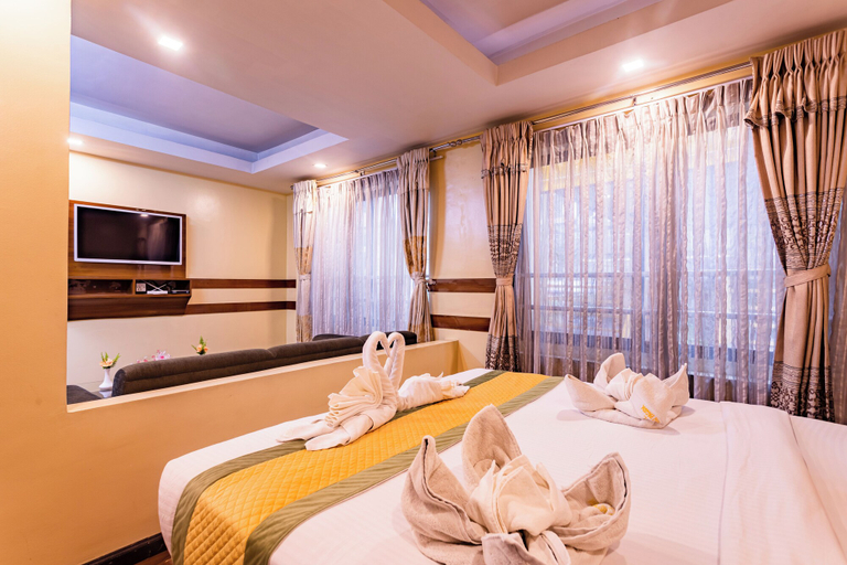 Bedroom 3, Yellow Pagoda Hotel, Bagmati