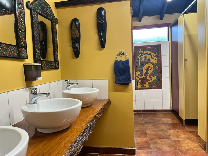 Bathroom 4, Global Village Backpackers, Grey