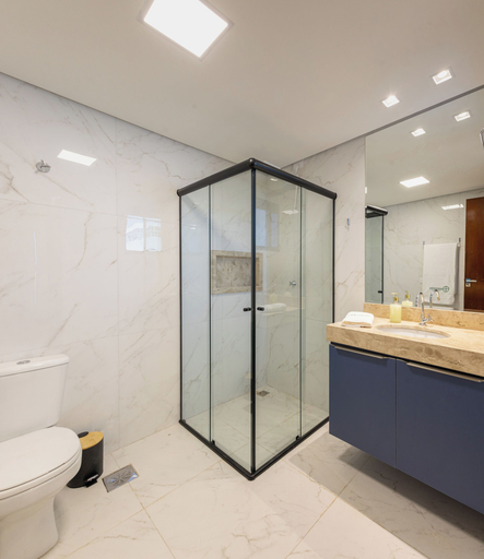 Bathroom 4, Maranatha Suítes, Campo Grande
