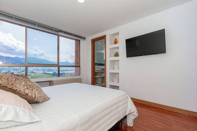 Bedroom 3, Edificio Alcazar de Oviedo BY Host Medellin, Medellín