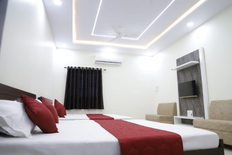 Bedroom 2, Goroomgo Jag-Laxmi Palace Ujjain, Ujjain