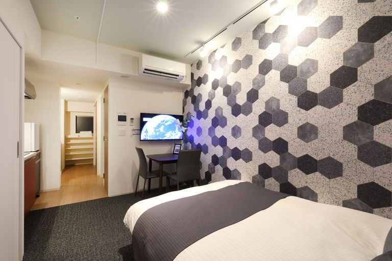 Bedroom 3, Residence Hotel Hakata 19, Fukuoka