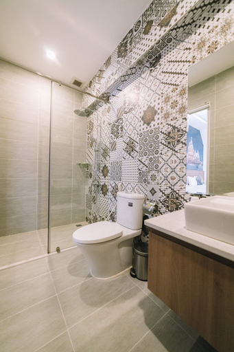 Bathroom 3, NATURE LAND 2 - Song Anh Hotel Dalat, Đà Lạt