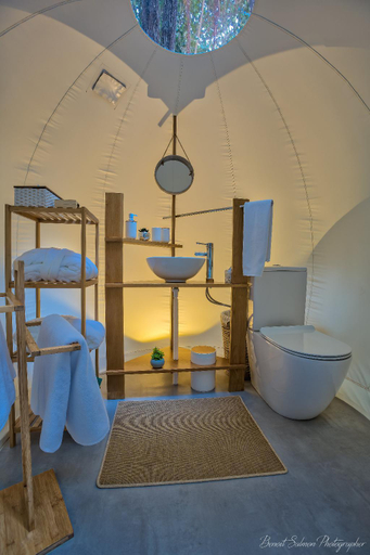 Bathroom 4, Bubble Lodge Ile Aux Cerfs, Flacq