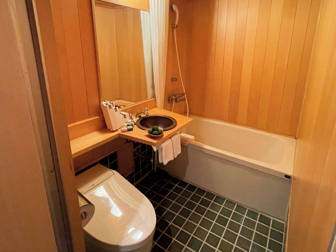 Bathroom 4, Yuzuya Ryokan - Adult Only, Kyoto