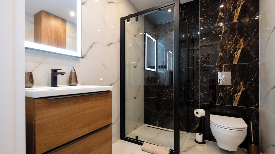 Bathroom, Apartamenty Sun & Snow Poniwiec, Cieszyn