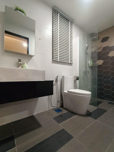 Bathroom 2, Mupify Homestay Jazz Suites 2 vivacity a12, Kuching