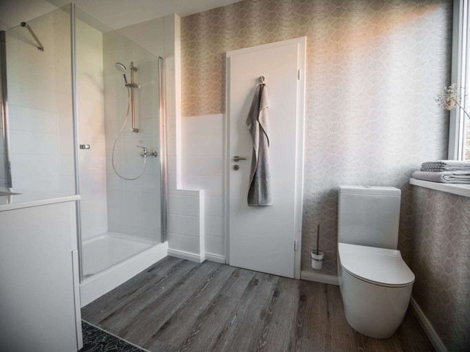Bathroom 5, Apartment in Harz With Terrace and Fireplace, Harz