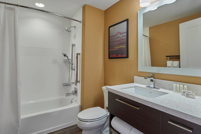 Bathroom 4, TownePlace Suites by Marriott Columbus North - OSU, Franklin