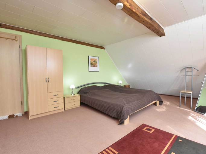 Bedroom 3, Sleep Under a Thatched Roof - Apartment in Ahlbeck near Haff, Vorpommern-Greifswald