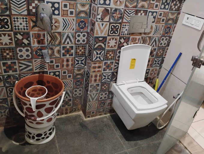 Bathroom 3, HOTEL COMFORT INN BY GANGA GAURI HOTELS, Hardwar