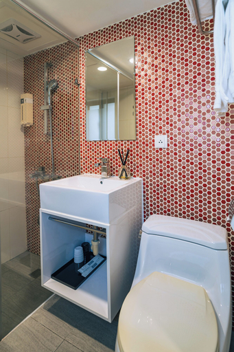 Bathroom 5, Hotel Puri Taipei Station Branch, Taipei City