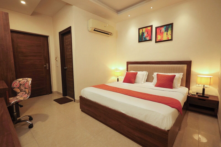 Bedroom 2, Hotel RK Grande, Ludhiana