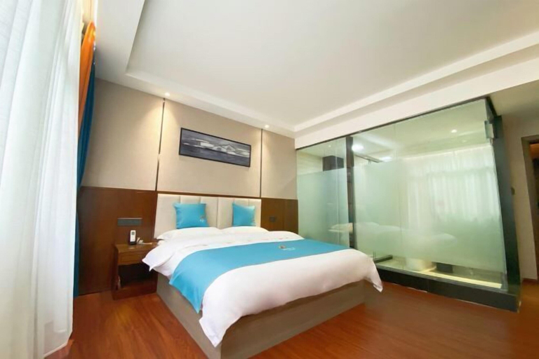 Bedroom 2, Afuer Chain Smart Hotel (Weixin Lianyi Branch), Zhaotong