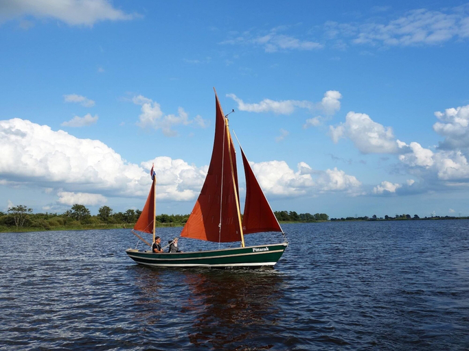 View from property 2, Bungalow With a Terrace Near the Sneekermeer, Boarnsterhim