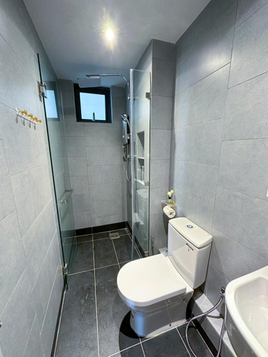 Bathroom 4, Charis Seaview Suites at Jesselton Quay Kota Kinabalu, Kota Kinabalu