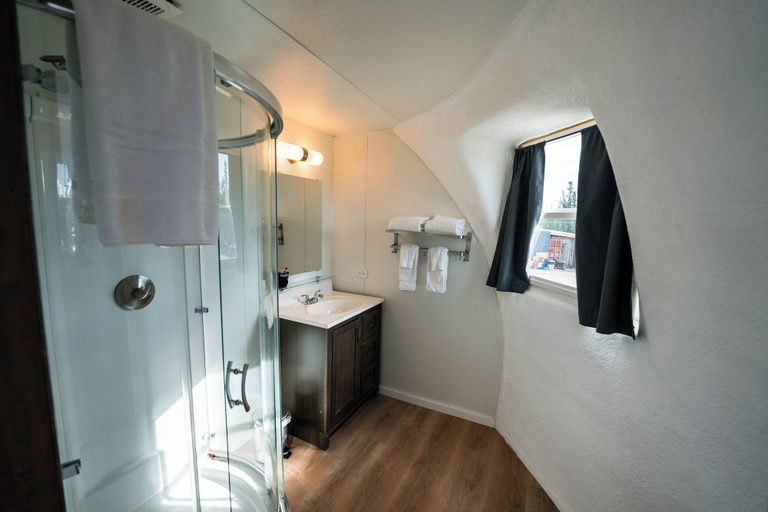 Bathroom 4, Borealis Basecamp, Fairbanks North Star