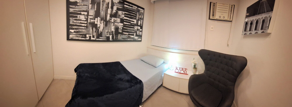 Room amenity 2, Ap em Niterói com Varanda e Garagem, Niterói