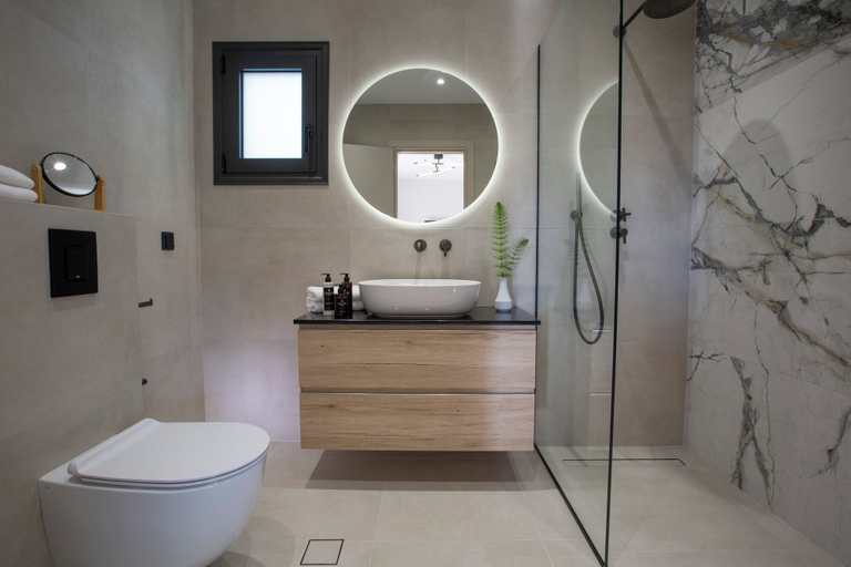Bathroom 5, Pomaria Residences, Ionian Islands
