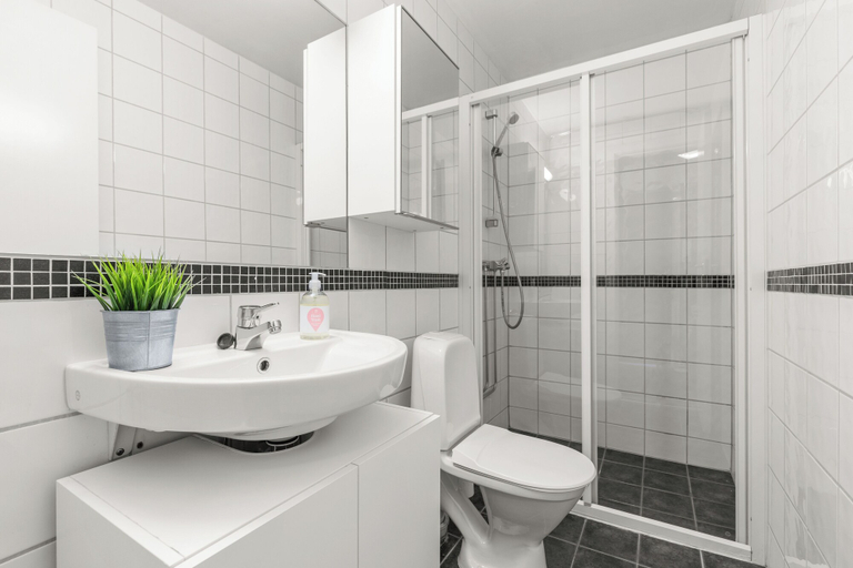 Bathroom 3, Forenom Serviced Apts Oslo Homansbyen, Oslo