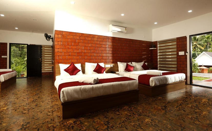 Bedroom 3, THENMALA ECO FRIENDLY HORMUZ NEST, Kollam