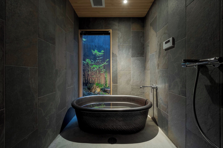 Bathroom 4, Izuki Machiya House, Kyoto