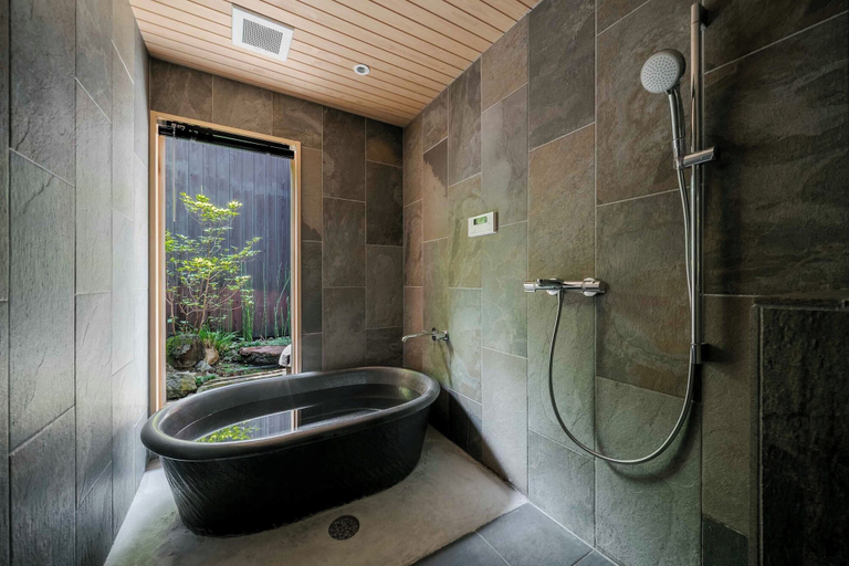 Bathroom 4, Izuki Machiya House, Kyoto