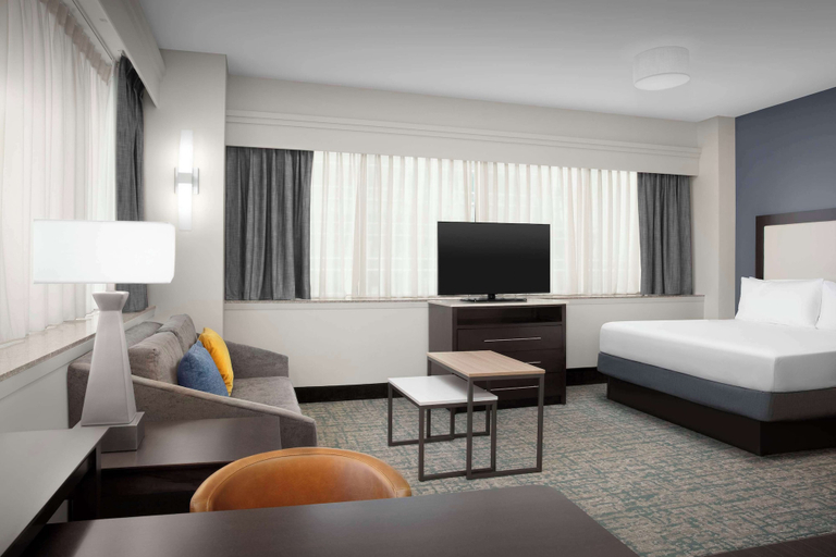 Bedroom 3, Homewood Suites by Hilton Dallas Downtown, TX, Dallas