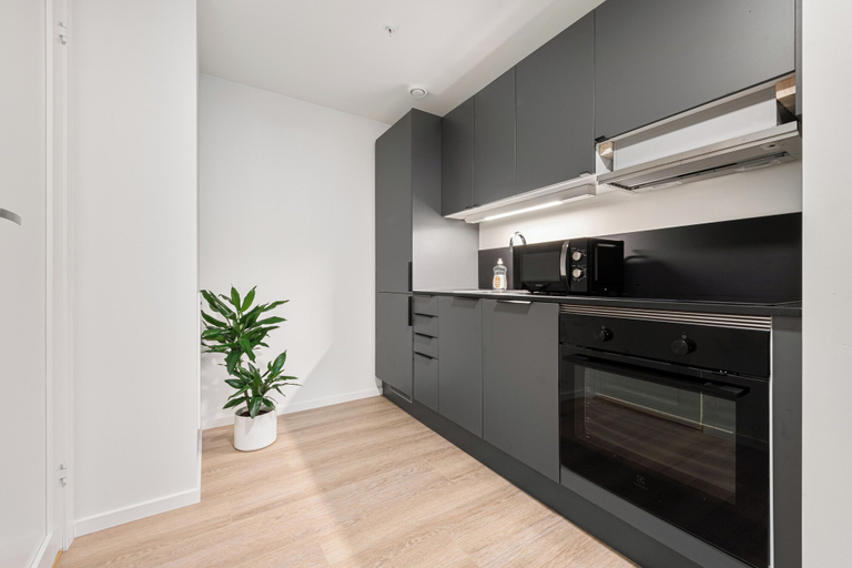 Private kitchen 3, Forenom Serviced Apts Oslo Stensberggata, Oslo